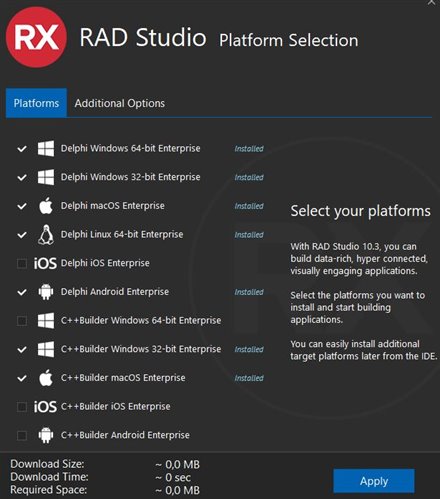 10.3.3 Rio: Первые впечатления о новой версии RAD Studio