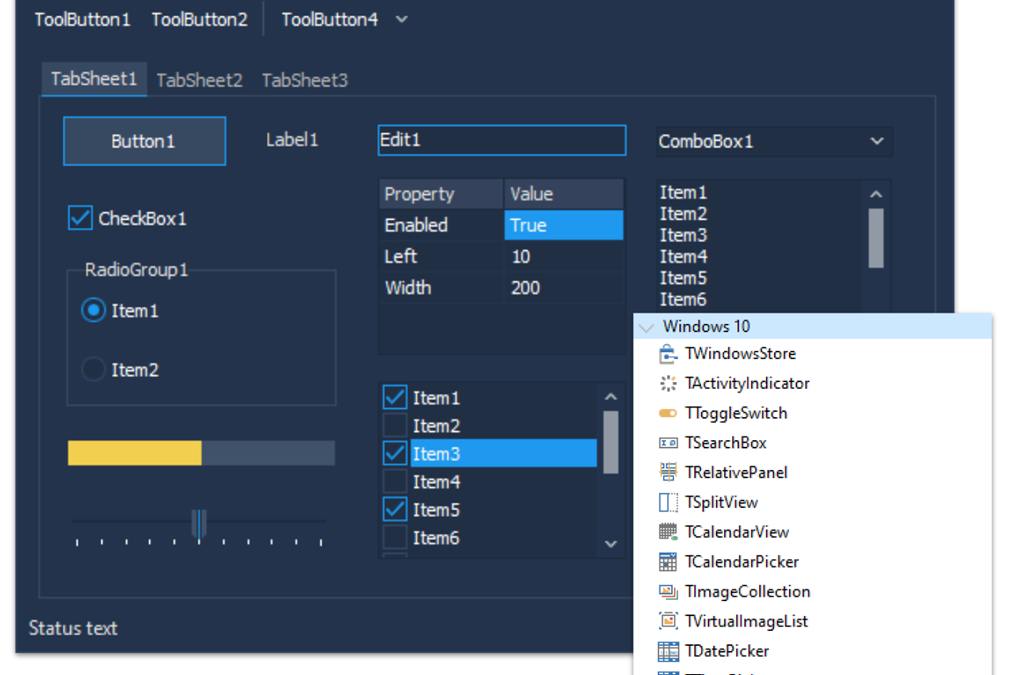 Windows 10 and New Key UX Principles for RAD Studio Developers