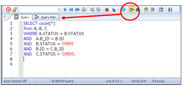 Executing Explain Plans Using Rapid SQL by Dan Hotka