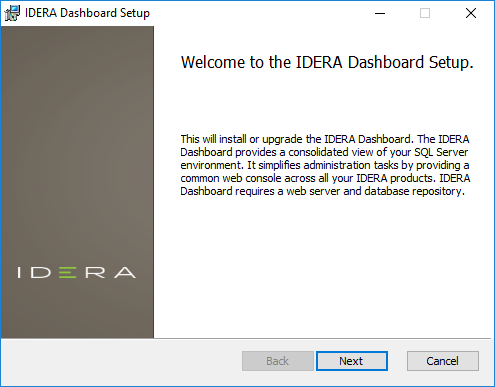 Installing the SQLDM CWF dashboard during a trial