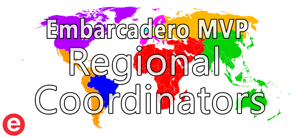 Embarcadero MVP Regional Coordinators