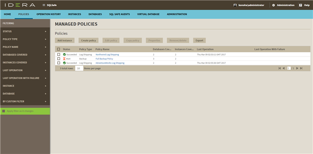 IDERA SQL Safe Backup