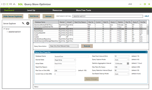 Welcoming a New Free Tool: SQL Query Store Optimizer