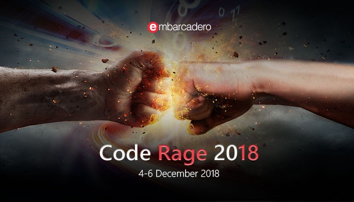 CodeRage 2018 December 4th to 6th
