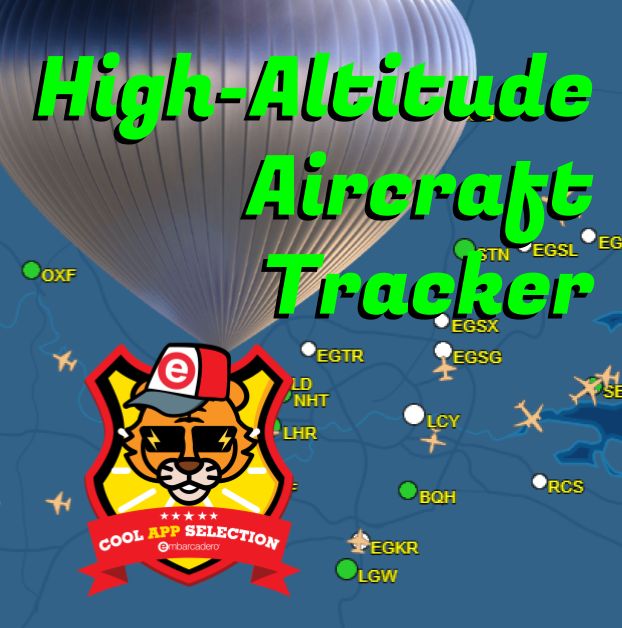Aircraft Tracking Dashboard – Cool Apps Selection