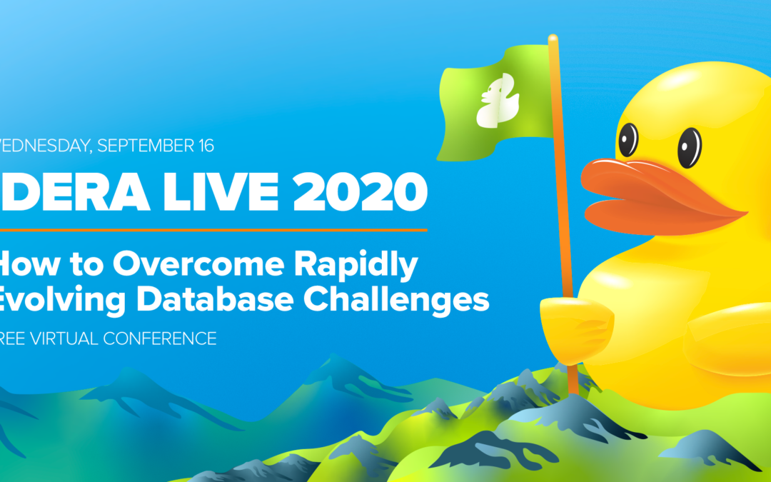 IDERA Live 2020! Free Virtual Conference