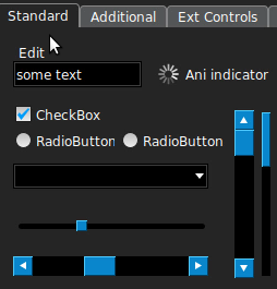 Aqua Graphite Style FMX Style on Linux