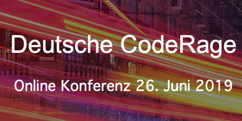 CodeRage DE 2019: Termin, Anmeldung und Infos