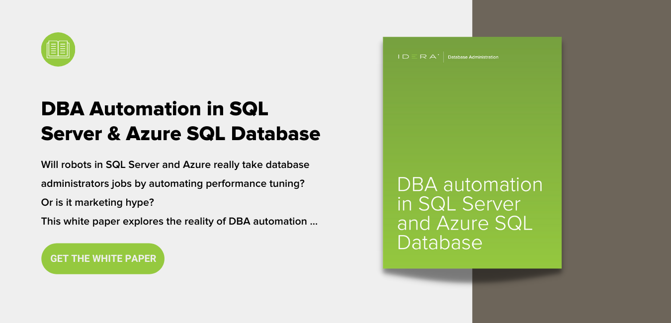 DBA Automation SQL Server Azure