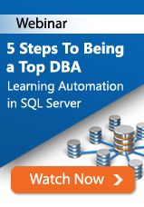 On Demand Webinar: 5 Steps to Becoming a Better DBA