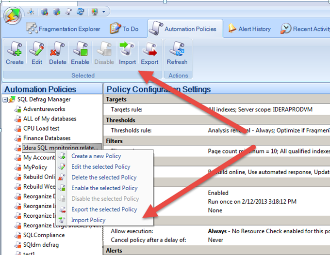 SQL Defrag Manager 3.3 General Availability