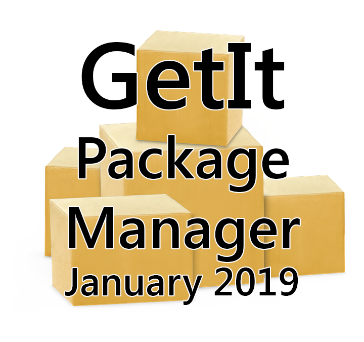 January 2019 GetIt Package Manager Report