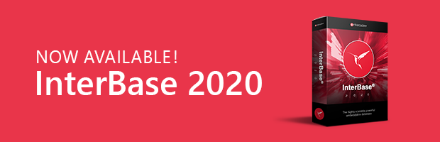 InterBase 2020 – первая ласточка сезона обновлений продуктов Embarcadero