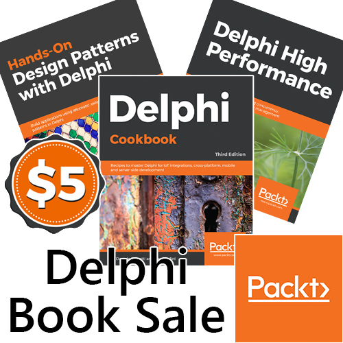 PacktPub $5 Delphi Book Sale