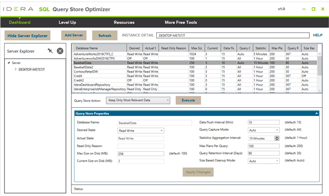 New Free Tool: SQL Query Store Optimizer