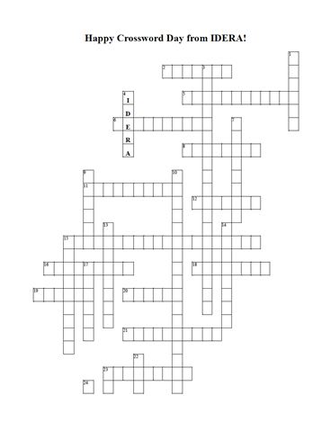 Download and Complete our SQL Server Crossword IderaBlog