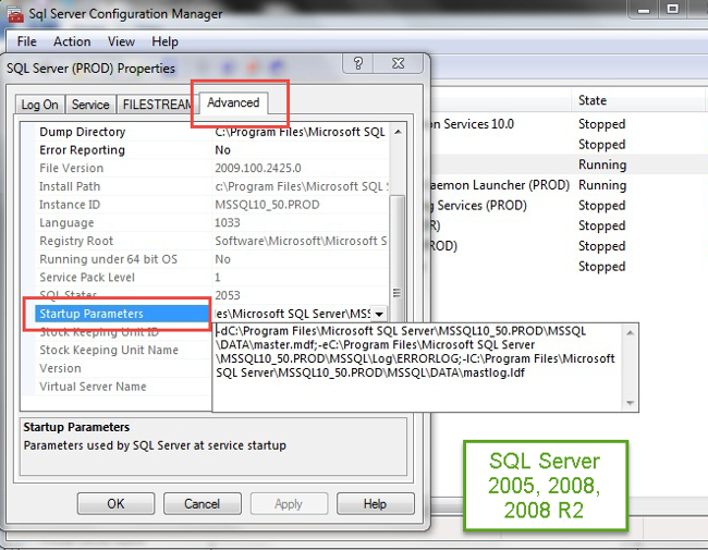 SQL 2005 Configuration Manager UI