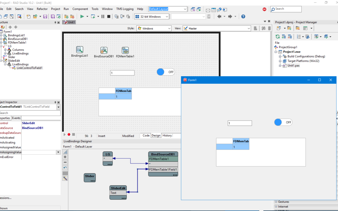 Save Time With This Quick LiveBindings Trick For Delphi And C++Builder