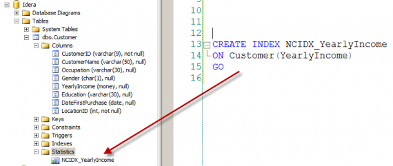 Understanding SQL Server Statistics