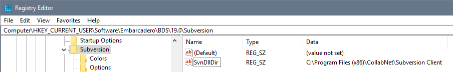 Updating IDE Subversion DLLs to address security issues