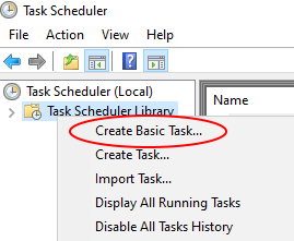 Create Basic Task